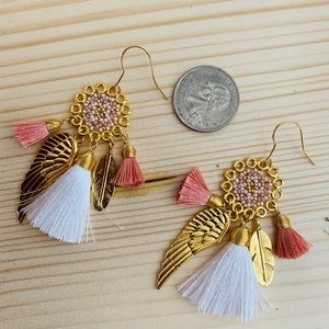 Dreamcatcher earrings